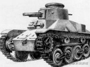 坦克连 全球坦克库 日本三式轻型坦克 