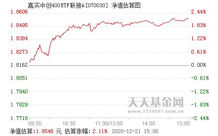 嘉实中创400联接为什么不让定投了