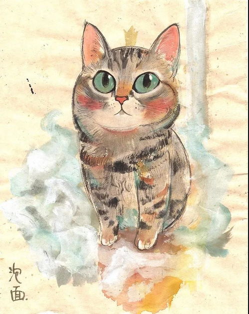 中国画猫艺术家VS荷兰画猫艺术家,都快萌化了 快来看看吧