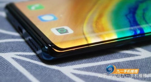 昆明华为曲屏手机 P30 pro 更换外屏幕教程和维修注意事项 