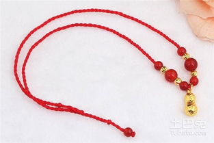 红绳项链的编法大全 四种方法