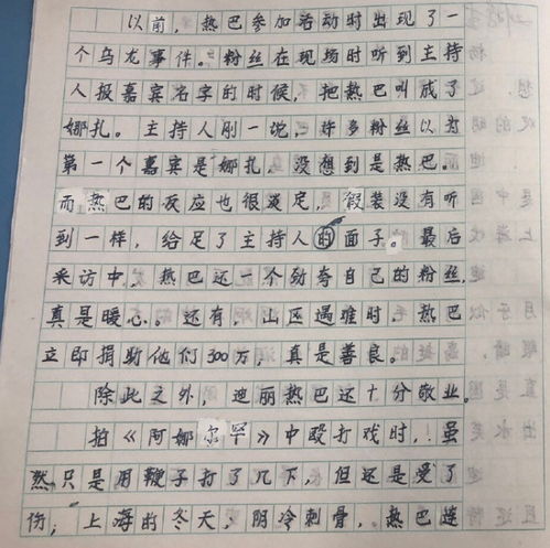 老师的身影作文