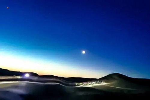 周末2日 库布齐夜穿 夜穿沙漠の赏震撼沙漠日出日落 观漫天繁星控梦银河