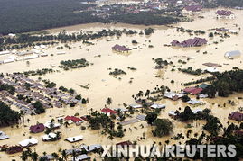 印尼洪灾肆虐 7万人被迫转移