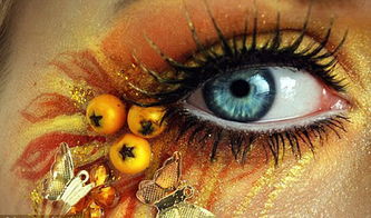 艺术美妆 眉目之间的创意眼妆