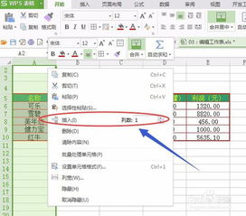 wps表格如何调整行高和列宽？