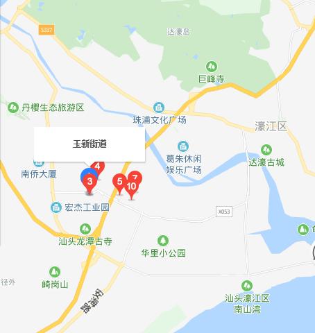 广东汕头濠江玉新街道