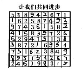 91空格 横竖都有1 9 3X3小格子也是1 9.求高人 0代表需要填写的数字 