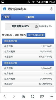 贷款27万15年等额本金一共还多少钱