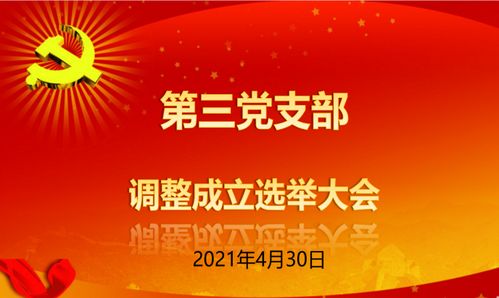 第三党支部召开支部党员大会暨调整成立选举大会