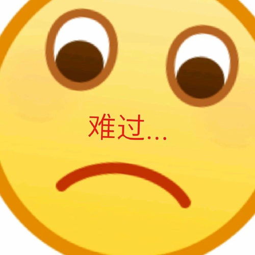 难过 一波放大版emoji表情包 emoji表情 发表情 fabiaoqing.com 