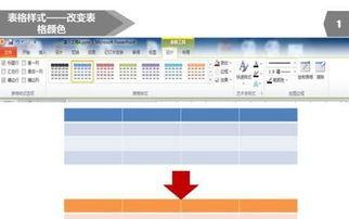 在ppt2007中设置表格边框颜色的具体方法介绍