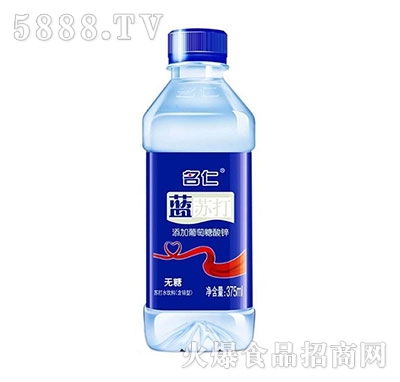 名仁蓝苏打饮料375ml