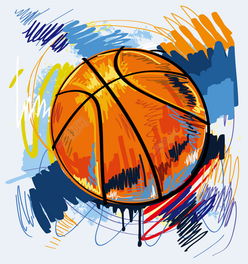 个性篮球涂鸦矢量设计模板免费下载 cdr格式 编号22741603 千图网 