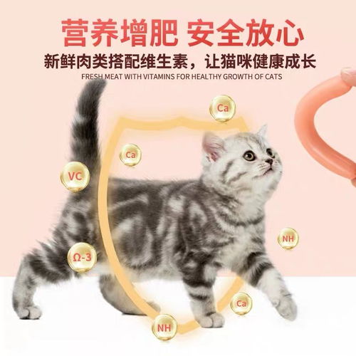 猫咪零食幼猫增肥补钙营养肉条专用宠物猫吃的火腿肠无盐成幼猫通