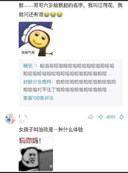 实在没想到, 牛和草 是个人名, 康乃馨 也是个人名