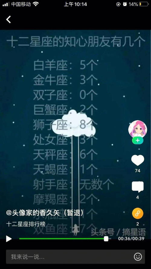 星座分享 看看你是什么 