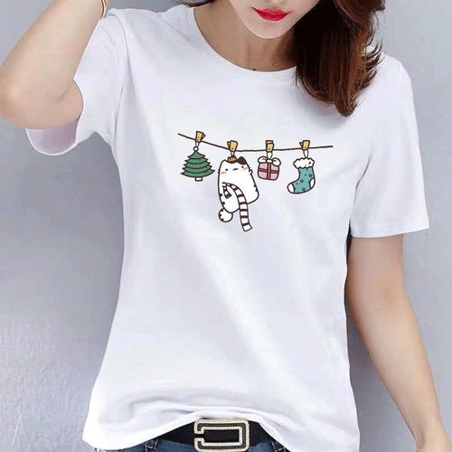 100 棉短袖t恤女新款夏季韩版学生宽松白色体恤半袖ins潮上衣服