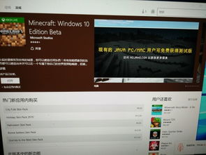 如何购买win10商店的我的世界