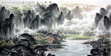 中国十大山水画图片，中国10大山水画名家作品