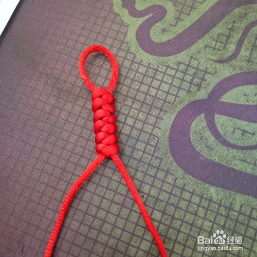 用红绳怎样编织麻花结 