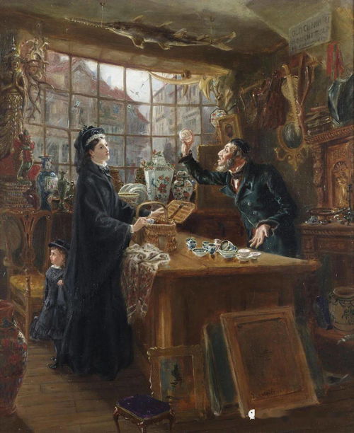 油画欣赏 Ralph Hedley