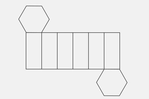 六棱柱的做法 