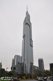 乱拍南京地标建筑 紫峰大厦 