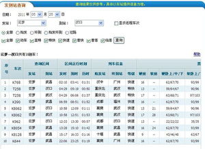 急求5月25日 云梦到汉口的列车班次表 谢谢 