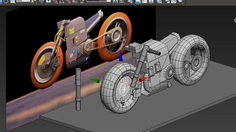 3dmax自行车建模教程(3dmax建模详细步骤自行车)