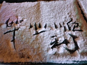 北京初雪催生新商机 代堆雪人10厘米高25元,代雪地写字5元10字