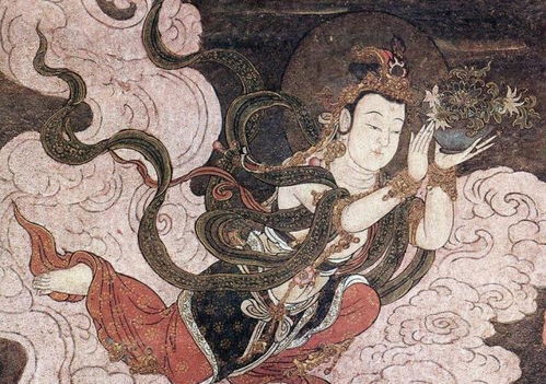 敦煌 飞天神女 历经1700年依然衣袂飘飘,张大千 不得了