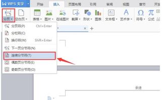 wps的word怎么删除某一页页眉 