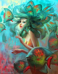 About Beautiful Mermaid Illustrations 