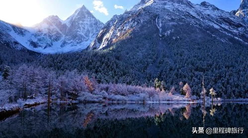 四川毕棚沟 现实中冰雪奇缘,这里的每一帧都能让你称霸朋友圈