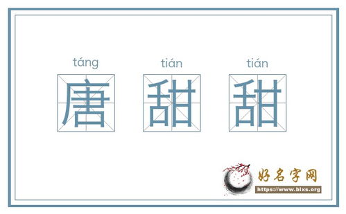 唐甜甜名字打分56分