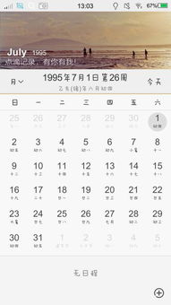 1995年阴历6月4日是阳历多少 