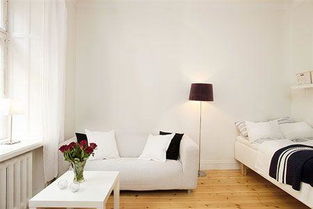 小户型单身公寓装修经典案例 感受美美的家 