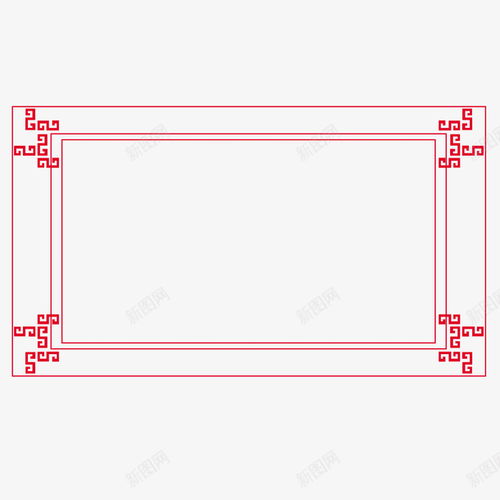 边框中式边框花边边框中国风边框高清素材 免抠 设计图片 免费下载 页面网页 平面电商 创意素材 png素材 中式花边素材 