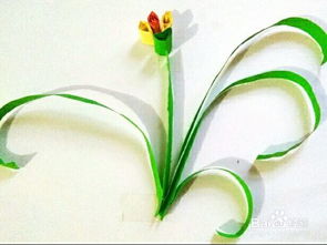 简单的手工如何用彩纸做兰花 