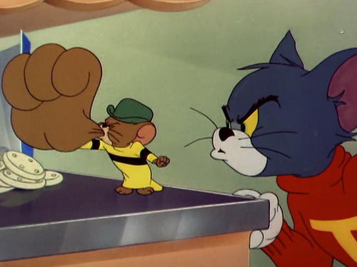 猫和老鼠 杰瑞的表哥告诉你,只要够强,任何麻烦都会远离你