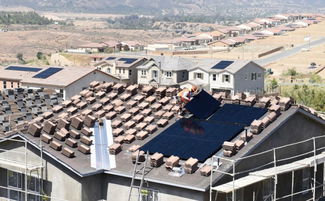 美国加州新规即将上马 2020年后新房必须安装太阳能面板 