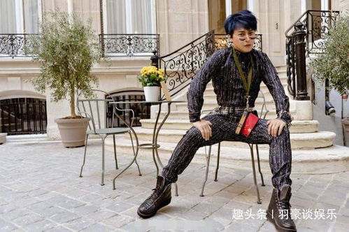 陈志朋巴黎时装周新造型帅出新高度,这次终于不辣眼了