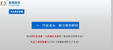 鲁冀管业科技股份有限公司怎么样？