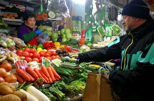 中国网红小菜场 全球开放大市场