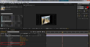 AE将图片制作立体旋转效果的详细操作方法 