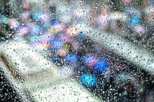 成都的一个 雨天早上 城市, 色彩, 雨天 , 伞, 35m 
