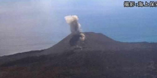 日本国土又要增加了 太平洋小岛火山再喷发,曾5年内扩大10倍