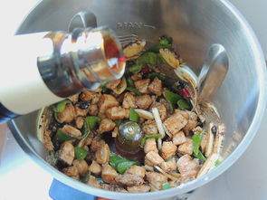 豆豉青椒炒鸡丁的做法 菜谱 