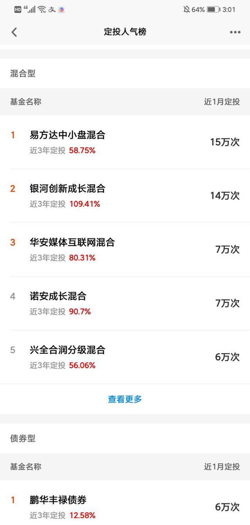 定投基金半年每日定投和每周定投那个好